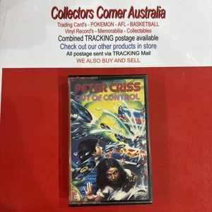 KISS Peter Criss OUT OF CONTROL Rare 1980 West Germany Cassette Tape Solo Album - Picture 1 of 6