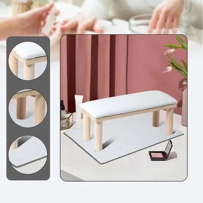Reposabrazos para uñas elegante portátil suave equipo de arte en uñas hogar almohada de manos Foto 1 de 2