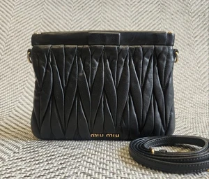 Miu Miu Matelassé Mini Crossbody Bag 74410185 - Picture 1 of 7