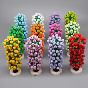 Plant Rainbow Small Tree Hydrangea Flower Tree House Wedding Courtyard DIY Toy - Picture 1 of 31