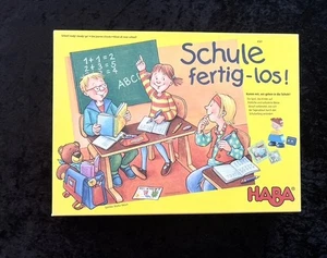 Schule fertig - los! Brettspiel von HABA Kinderspiel Spiel vollständig - Bild 1 von 6