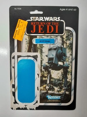1983 Kenner Star Wars ROTJ Return of the Jedi AT-ST Driver 77 Back Cardback - Image 1 of 4