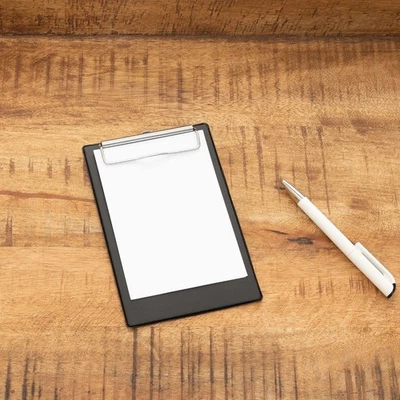 5x MAUL Klemmbrett A6 Klemmbrett Karton mit Folie Schreibbrett schwarz 2335690 - Bild 1 von 4