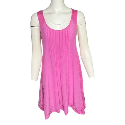 Calypso St. Barth Silk Linen Dress Size Small Pink Party Cocktail Resort Travel - Image 1 of 4