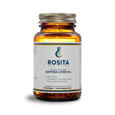 Cápsulas blandas de aceite de hígado de rata virgen extra Rosita distribuidor oficial de Aus Foto 1 de 4