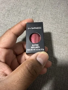 MAC Cosmetics Glitter Brilliants Pigment Eye Shadow - RUBY - Full Size BNIB FS - Picture 1 of 6