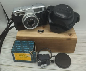 Yashica EZ-Matic Film Camera 126 Film 1:2.7 f=37mm lens Untested W/ Case+Strap - Picture 1 of 10