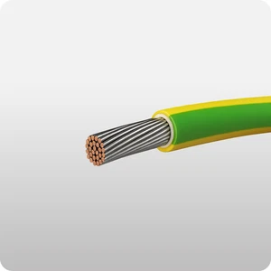 Cable de puesta a tierra Athilex H07Z1-K verde/amarillo 16 mm² diferentes longitudes sistema solar - Imagen 1 de 2