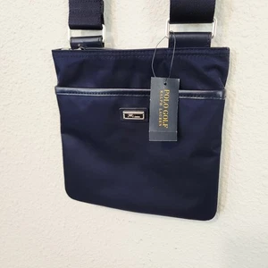 Bolso Bandolera Polo Golf Ralph Lauren Para Mujer Nylon Cartera de Hombro Bolsillos - Imagen 1 de 12