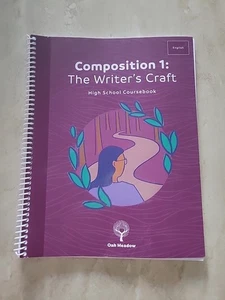 2022 Oak Meadow Composition 1 The Writer's Craft High School English Coursebook - Bild 1 von 2
