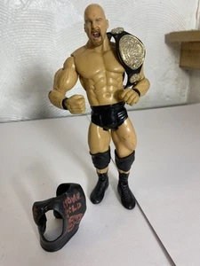 WWE STONE COLD STEVE AUSTIN JAKKS WRESTLING FIGURE CLASSIC SUPERSTARS SERIES STR - Picture 1 of 19