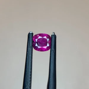 1.20 CT Natural Purple Corrundum kashmir Saphire Cushion Shape Loose Gemstone - Picture 1 of 10