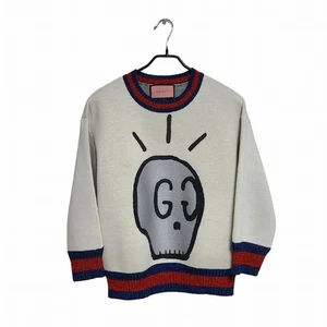 Gucci Neoprene Ghost Oversized Sweatshirt 1267 118975888 - Picture 1 of 8
