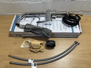 SCHÜTTE 79700 London Küchenarmatur mit ausziehbarer Geschirrbrause, 360 Grad - Bild 1 von 2