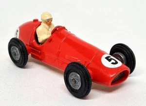 Crescent Toys Vintage - Ferrari 2.5 Litre G/Prix F1 Race Car Restored Orange #5 - Picture 1 of 6