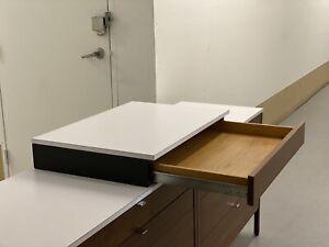 Knoll International Vanity Desk Mid Century Modern Cabinet Dresser