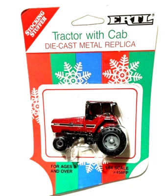 Case IH International 7130 Tractor with Cab Ertl #458FP Diecast 1/64 scale New. - Image 1 of 2