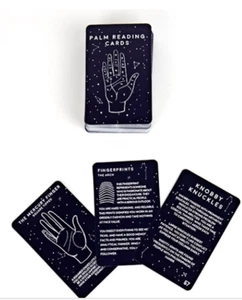 Gift Republic Palm Reading Hand Cards Novelty Palmistry Handline Fortune Teller - Picture 1 of 2