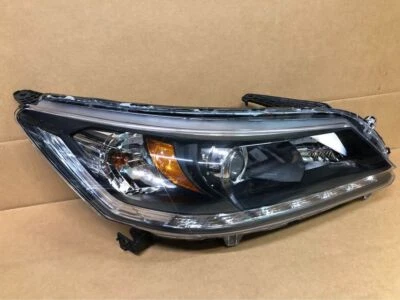 Right Passenger Side Halogen Headlight Headlamp For 2013-2015 Honda Accord Sedan Foto 1 de 3