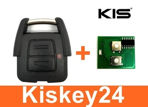Mando a distancia con llave 2T 433MHz para Opel Zafira Vectra Omega Astra BJ 98-05 - Imagen 1 de 4