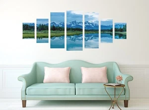 3D Blue Lake 790 Unframed Print Wall Paper Decal Wall Deco Indoor AJ Wall Jenny - Picture 1 of 6