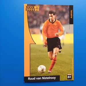 Ruud Van Nistelrooy ROOKIE Card 2000 KNVB - Foto 1 di 1