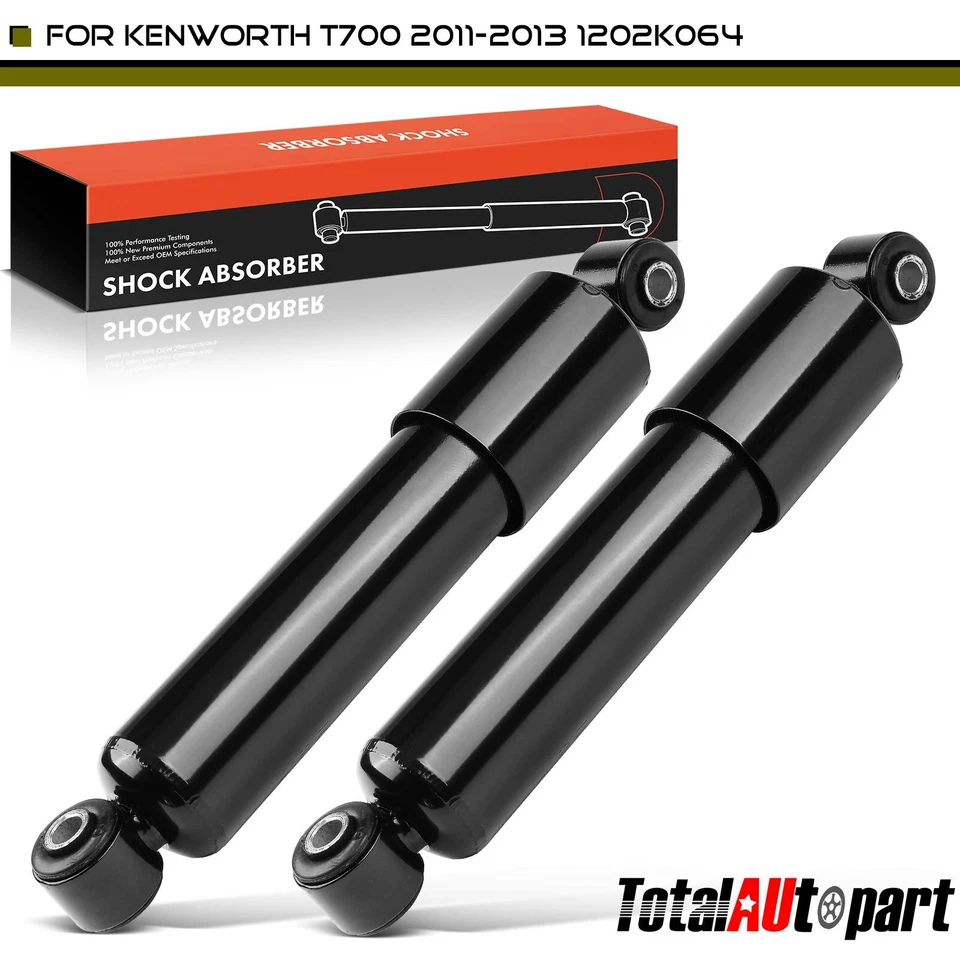 2x Amortiguador para Kenworth T700 2011 2012 2013 delantero lado conductor y pasajero Foto 1 de 4