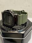 Casio G-Shock GM-5600B-3ER 43.2mm Black Resin/Stainless Steel Case with Green...