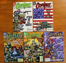Creature Commandos #1-4, #6 (DC, 2000 Series) - CS3698