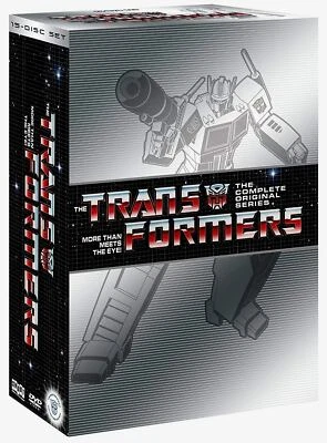 Transformers The Complete Original 1980s Animated Cartoon Series DVD Box Set New - Image 1 of 2