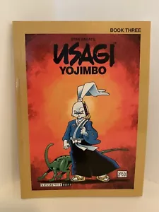 Usagi Yojimbo TPB Book Three Stan Sakai Signed + Remarque Remark Fourth Edition - Picture 1 of 8