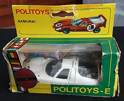 ** POLITOYS - EXPORT ART. 580 - BRE SAMURAI ** DEL 1968 BOX ORIGINALE ! - Immagine 1 di 4