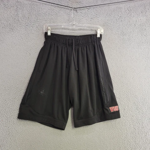 Washington State Cougars Shorts Mens S Small Black Adidas Drawstring Pockets Cover
