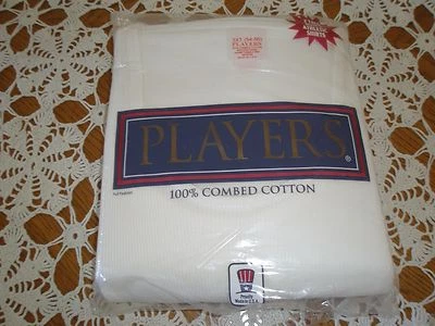2 BIG Men's Cotton Players  ~ ATHLETIC SHIRTS ~ 3X 54-56 ~ 100% COTTON ~ NEW - Image 1 of 2