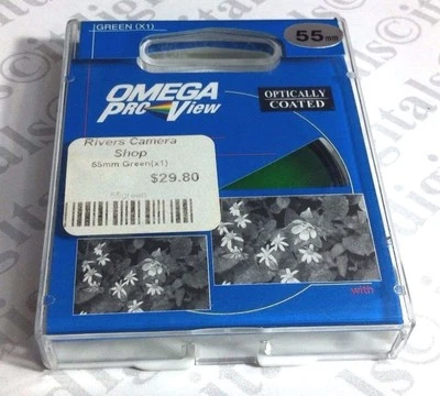 55mm Green (X1) Enhancing Glass Lens Filter 55 mm Japan GREEN(X1) X1  - Image 1 of 3