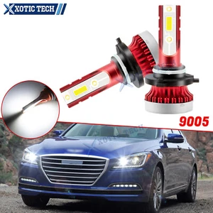 For Hyundai Extremely Bright White 9005 LED Daytime Running Light DRL Bulb Kit - Picture 1 of 9