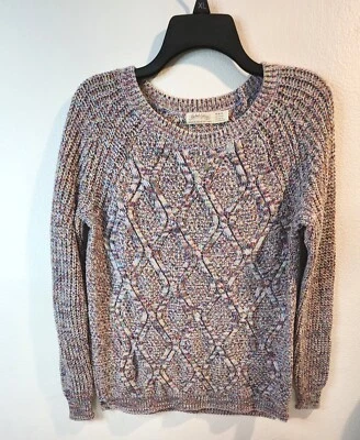 Faded Glory Girls Size M-(8-10) pink beige blue Sweater ,Mixed colors - Image 1 of 4