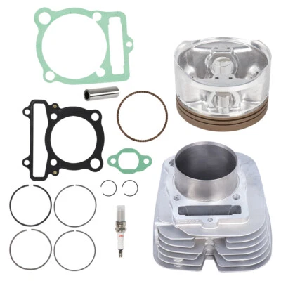 NEW For Yamaha Kodiak 350 Big Bear YFM350X Cylinder Piston Gasket Top End Kit - Imagem 1 de 4