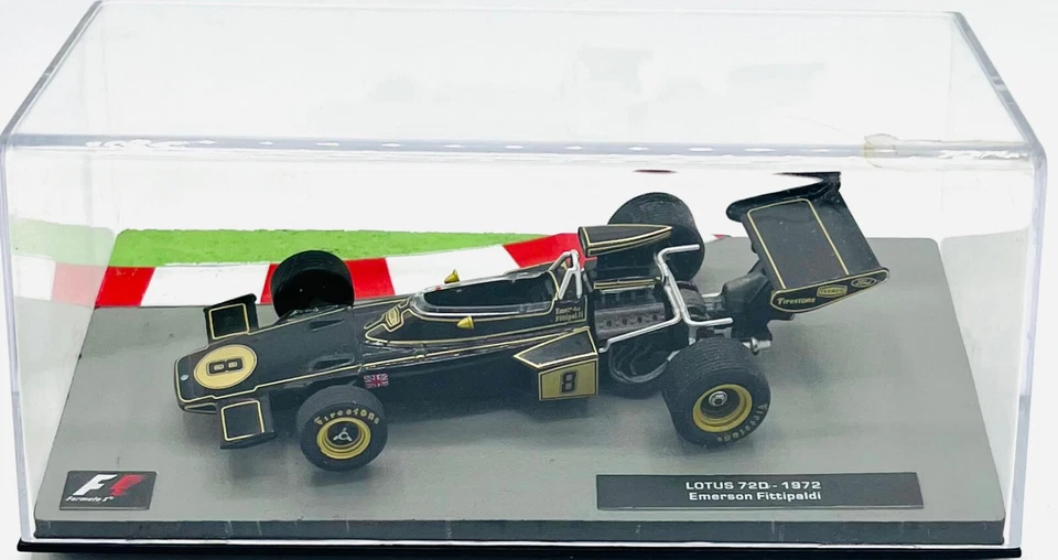 EBOND Modellino F1 Lotus 72D Ford - 1972 - Emerson Fittipaldi - 1:43 - 0513 - Immagine 1 di 1