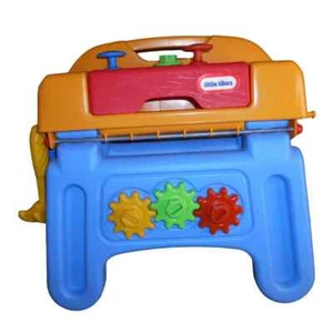 Little Tikes HandiWorker Workhorse Tool Workbench w/Tools, Nails, Screws - Picture 1 of 9