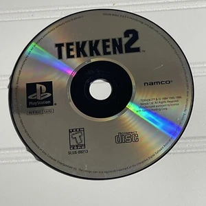 Tekken 2 (Sony PlayStation 1, 1996) with Scratches - Sold as Is - Picture 1 of 3