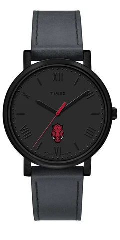 Ladies Timex Arkansas Razorback Watch Black Night Game Watch Cover