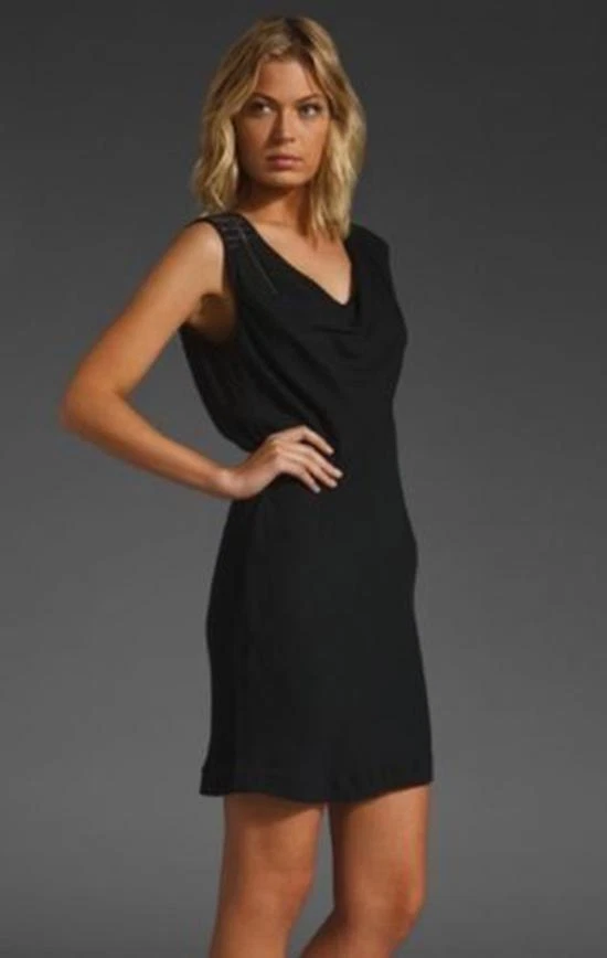 Vestido Diesel Azul Marino Escote Redondo Cambio Madame Talla Pequeña Nuevo con Etiquetas $228 Foto 1 de 1