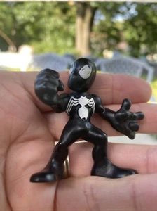Marvel Super Hero Squad SPIDER-MAN BLACK SYMBIOTE (Venom) - Picture 1 of 4