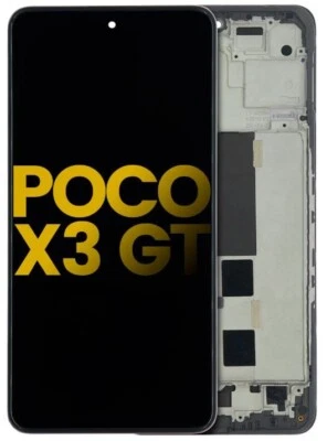Original LCD Display Touch Screen + Black Frame For Xiaomi Redmi Poco X3 X3 Pro✅ - Image 1 of 4