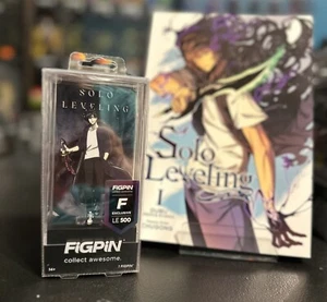 Solo Leveling Sung Jinwoo #1626 FiGPiN LE500 NEW/LOCKED *VERY HARD TO FIND* - Picture 1 of 3