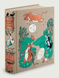 The Nursery Rhyme Book – Folio Society Illustrated Edition | Andrew Lang | NEW - Picture 1 of 12
