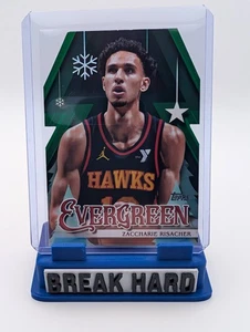 2025-26 Topps Holiday - Zaccharie Risacher #EV-ZR Evergreen - Bild 1 von 2