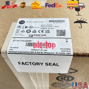 new~ Allen Bradley AB 2711P-T7C22D9P/B 2022 PanelView Plus 7 - Picture 1 of 4