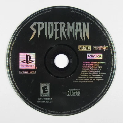 Spiderman PlayStation 1 Black Label Tested  - Image 1 of 4